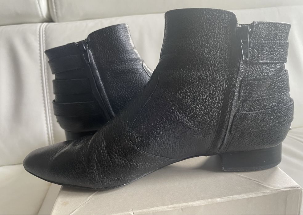 Liu Jo Botki skóra czarne, rozmiar 38