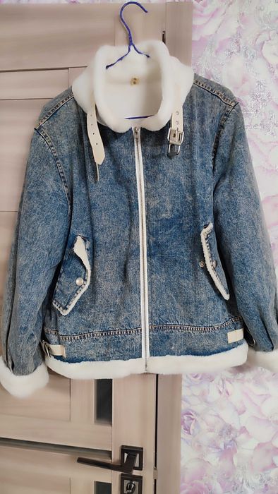 Джинсова куртка, осінь - зима 48-50