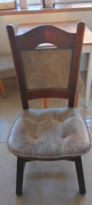 Krzesła holenderskie dębowe 4szt