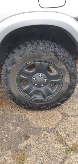 4 Koła kompletne Do RAV4 z oponami MT 225/75R16 Kumho Road Venture MT