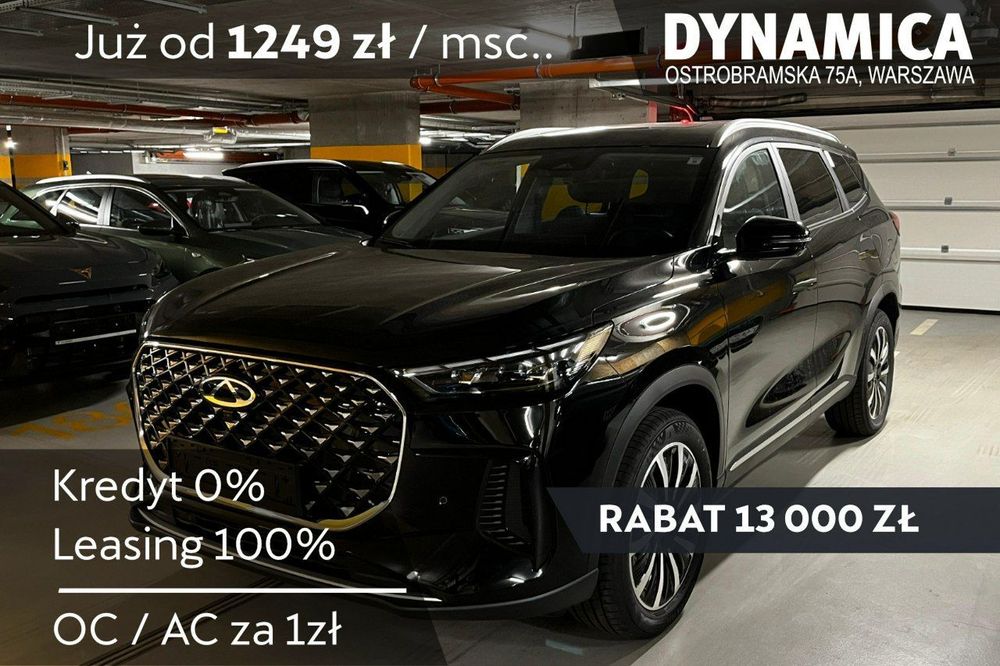 Chery Tiggo 8 PRESTIGE - 279KM - 1.5 T-GDI - Rocznik 2025