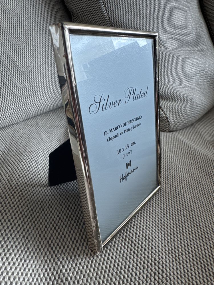 Moldura Hofmann Silver Plated 10x15 cm