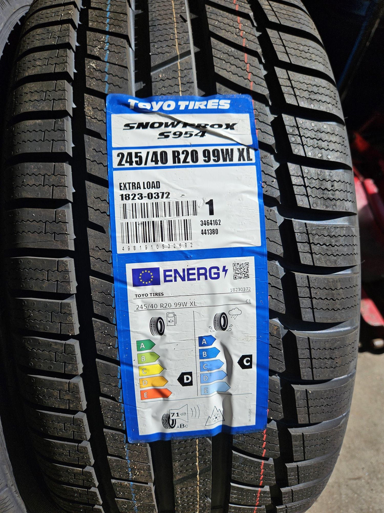 4szt 245/40/20 toyo 100% bieżnika dot2621r