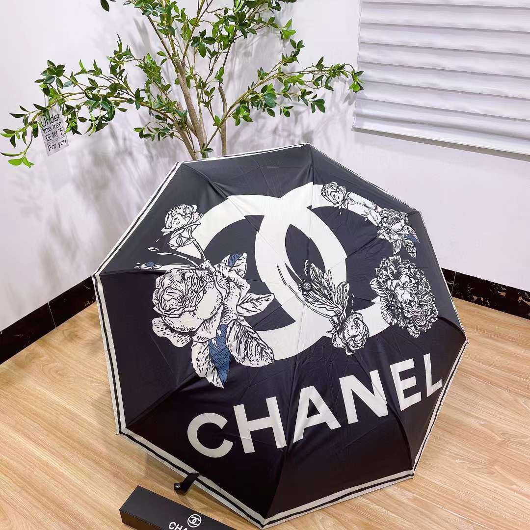 парасолька Chanel. Зонт Chanel. Зонтик шанель  Брендовый зонтик