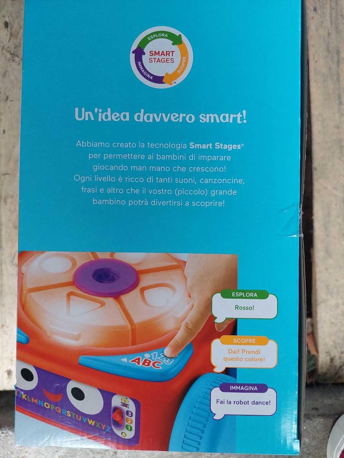 Fisher Price robot interaktywny w języku włoskim