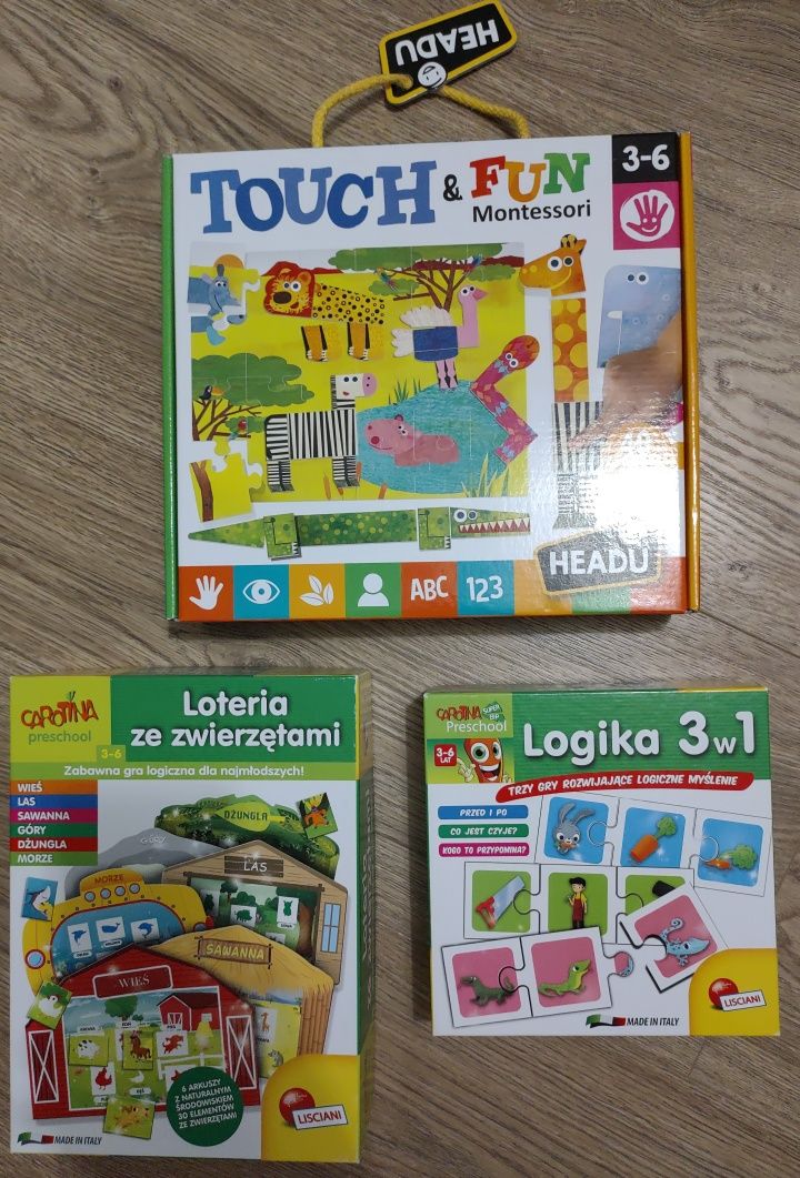 Edukacyjne puzzle, układanki, zabawki, 3-6lat, montessori, sensoryczne