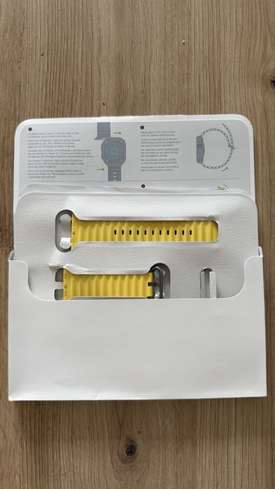 Pasek Apple Ocean Band 44/45/49 MM Żółty