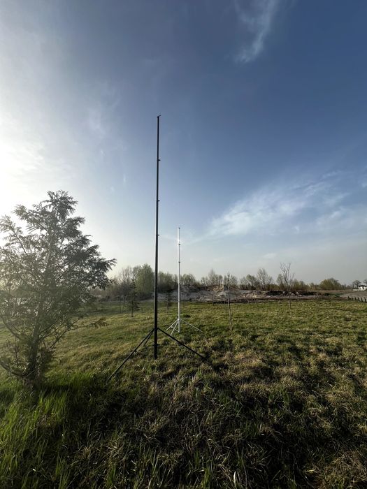 Мачта телескопическая для антенн усиленная 17м