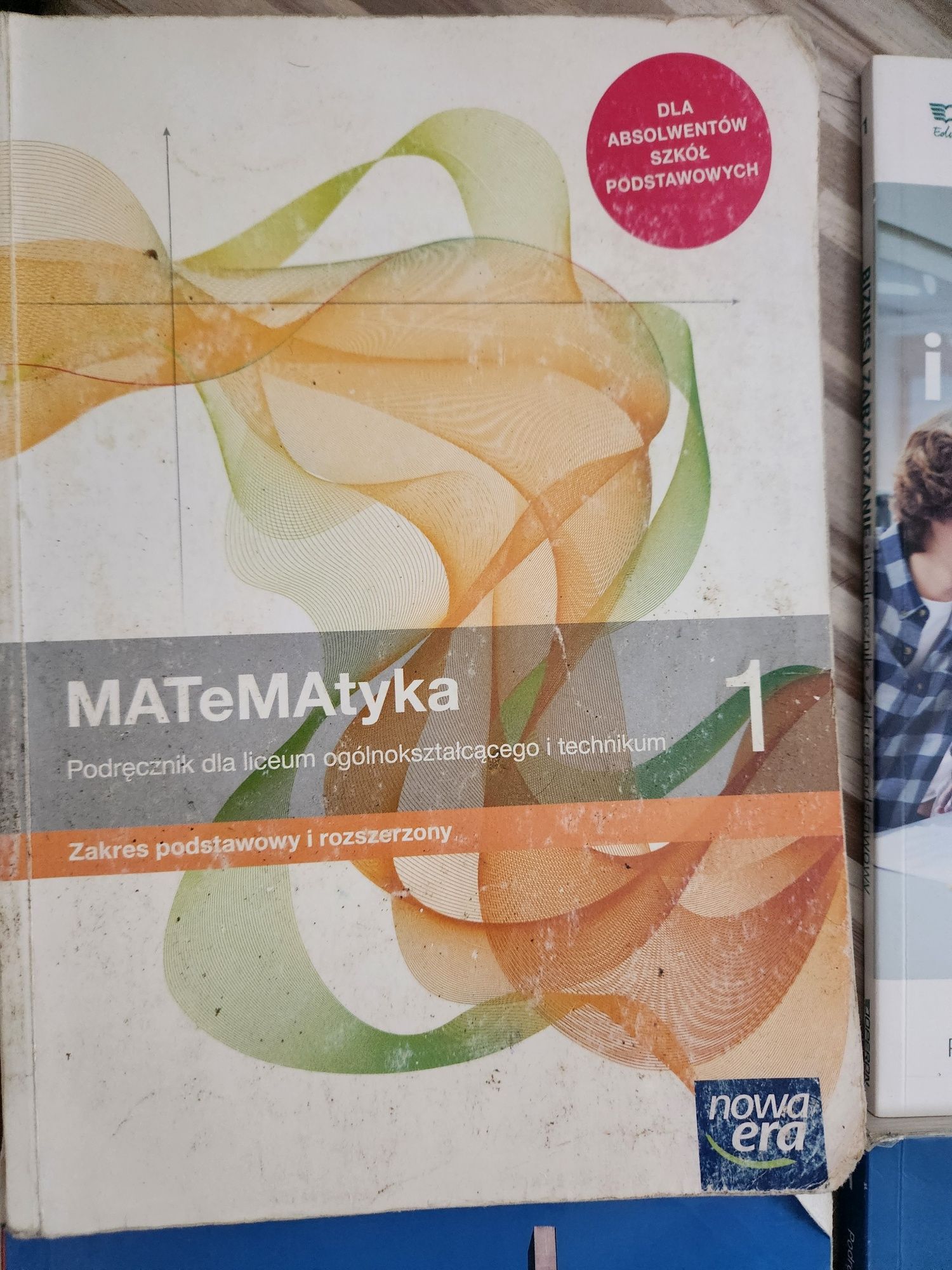 Książki podręczniki szkolne liceum technikum mechaniczne klasa 1