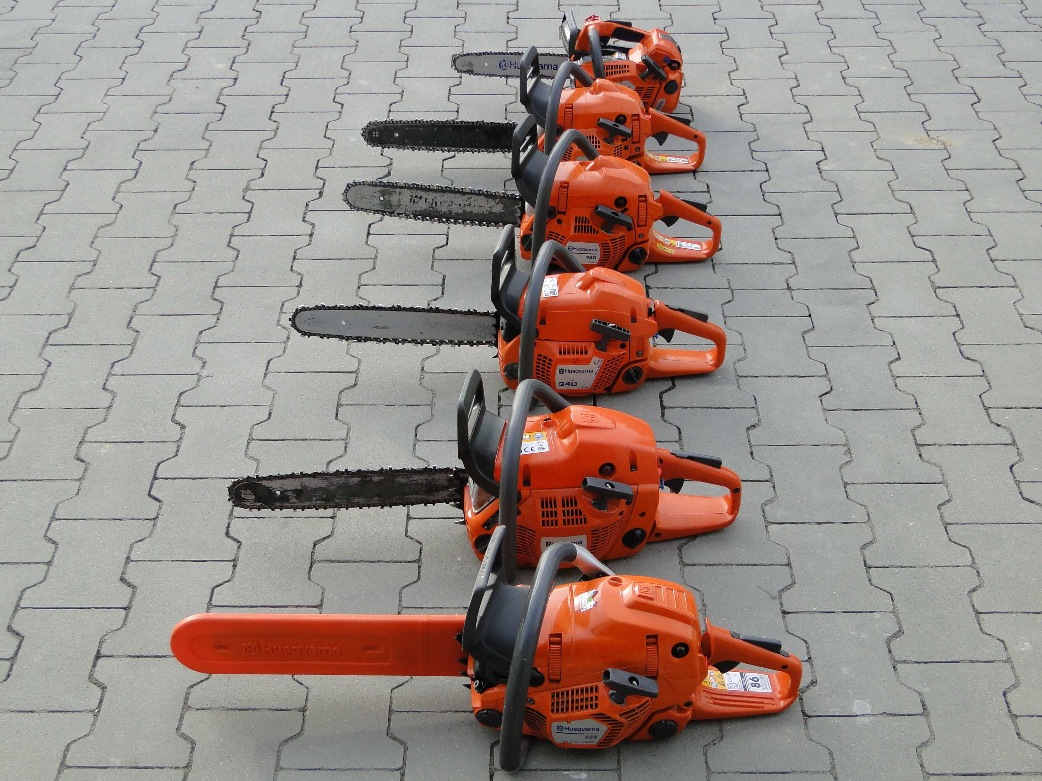 Piła spalinowa Pilarka HUSQVARNA 340, 435 450, 555 STIHL MS Germany
