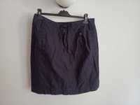 Granatowa jeansowa spódnica mini rozm XL 44