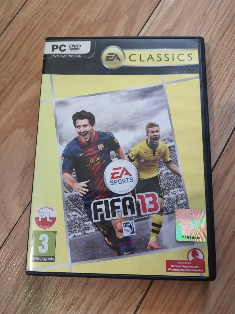 Gra FIFA 13 PC pudełko