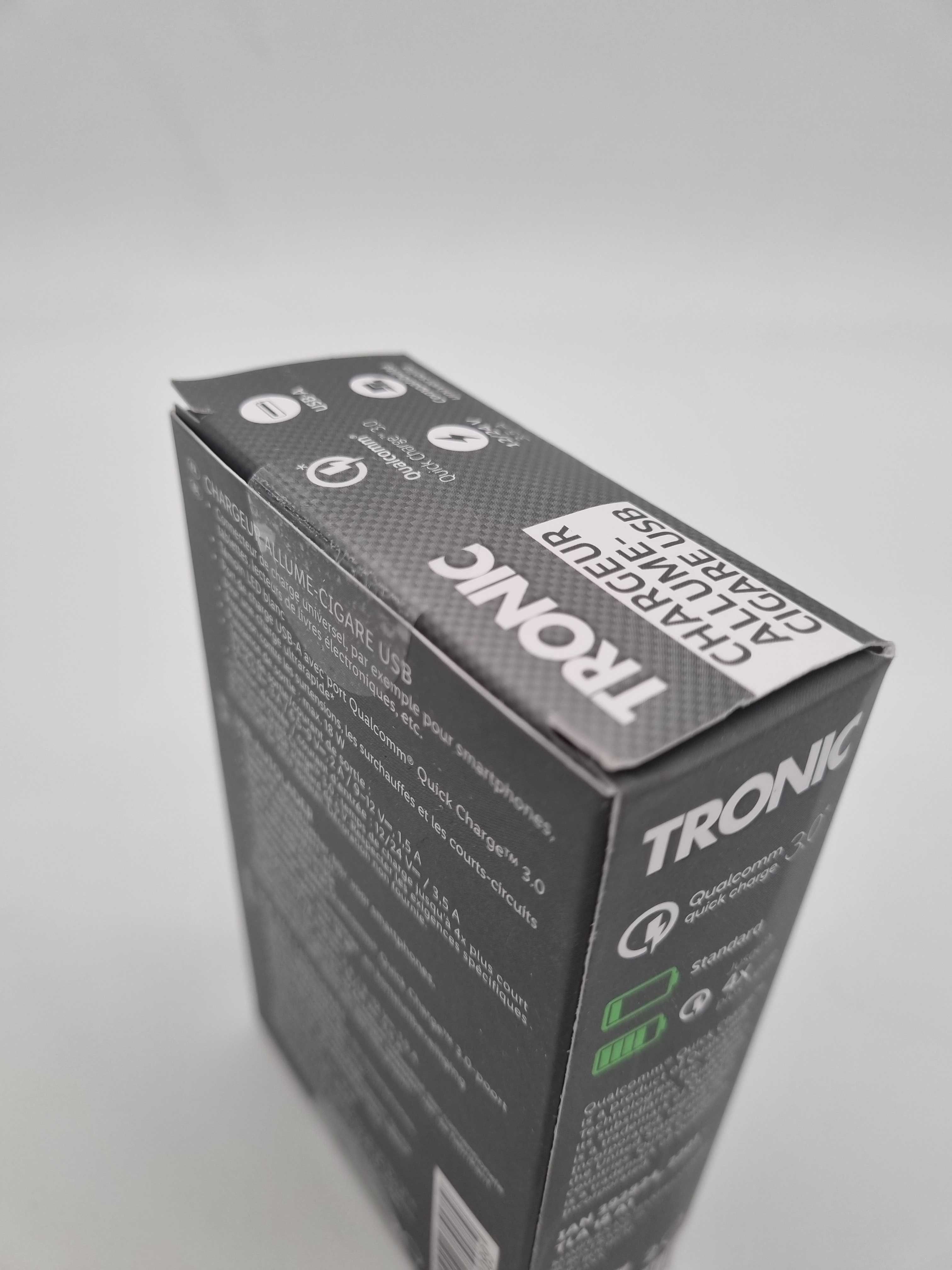 Ładowarka samochodowa TRONIC TLA 18 A1 18W jak nowa!