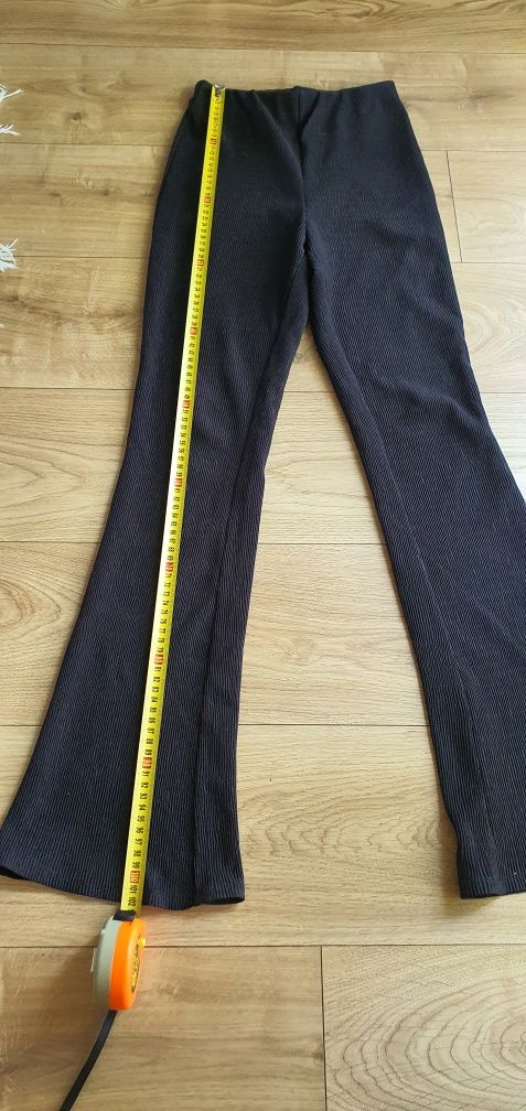 Spodnie prążkowane H&M xs