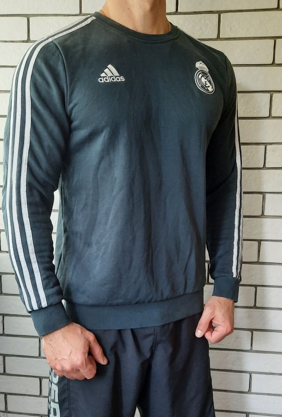 Світшот Adidas Real Madrid FC, кофта спортивна