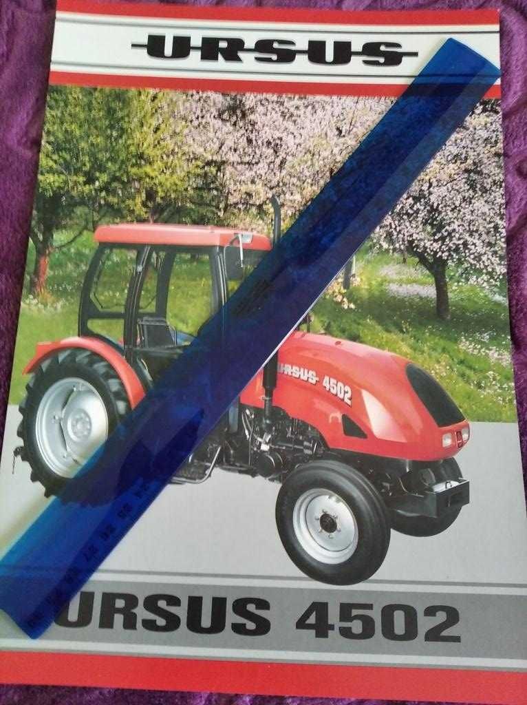 Ursus 4502 folder prospekt oryginał