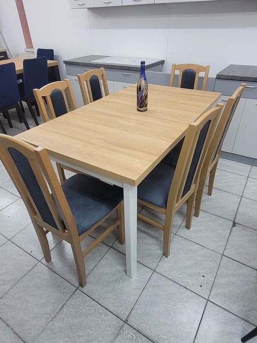Stół rozkładany i krzesła WYPRZEDAŻ