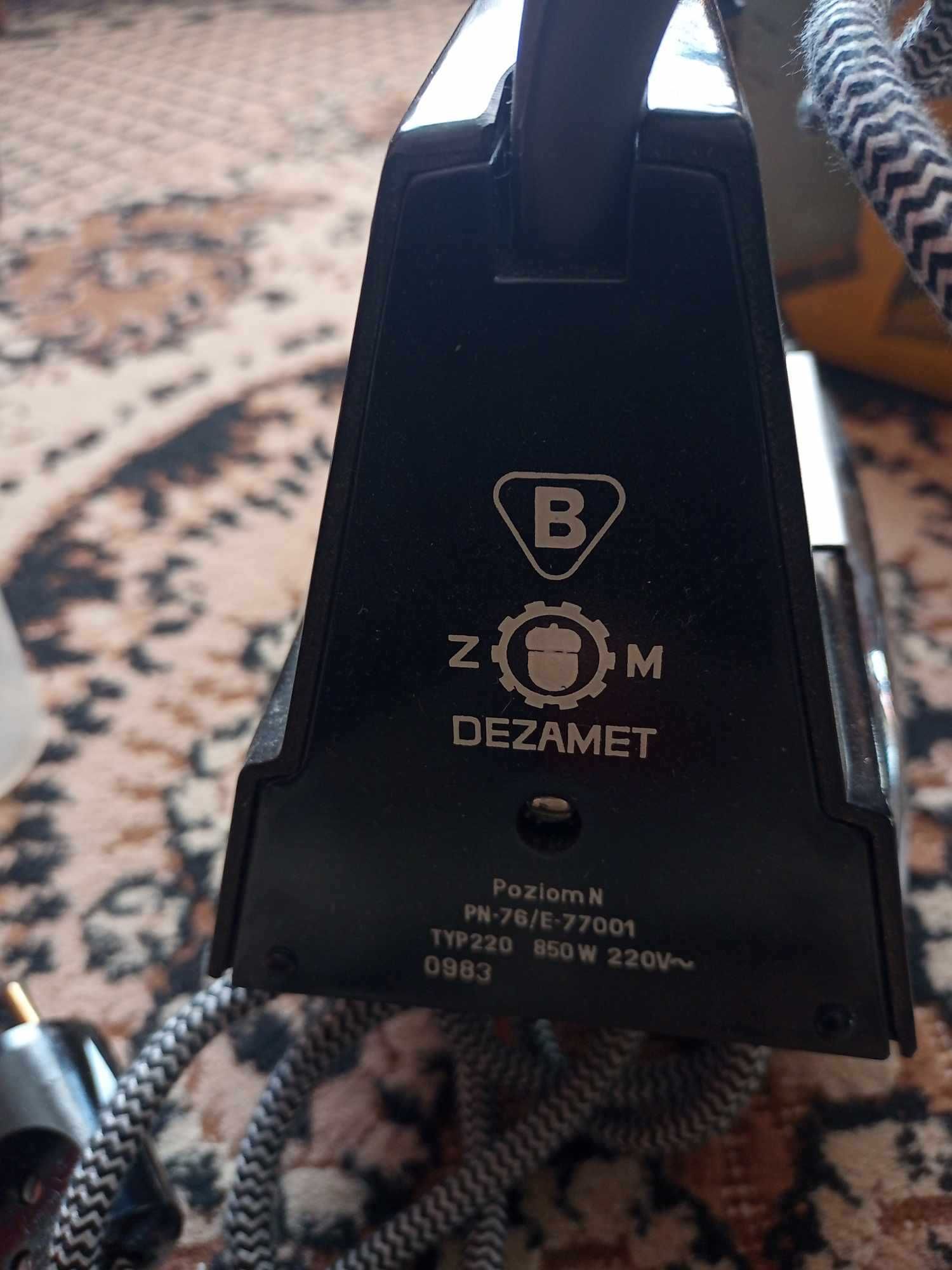 Żelazko Predom Dezamet. PRL