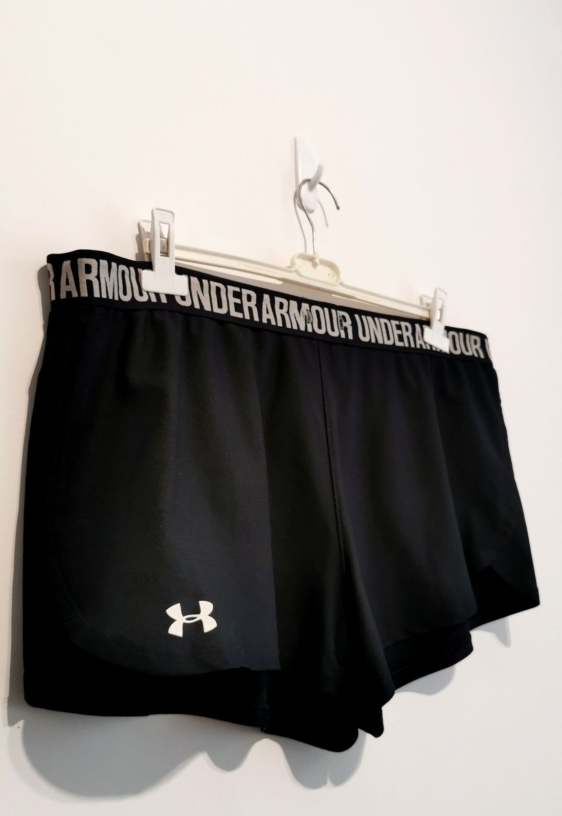 Under Armour krótkie spodenki sportowe szorty damskie logowane XL/XXL