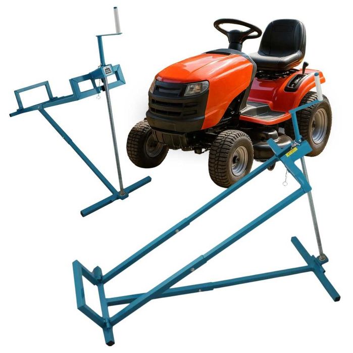 PODNOŚNIK do traktora kosiarki serwisowy 400 kg lewarek wyciągarka