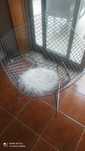 Cadeira em aço interior