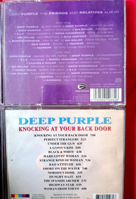 Cds "Deep Purple" (Raros e importados)