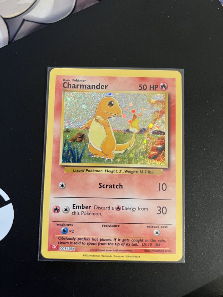 Karta Pokemon TCG Charmander