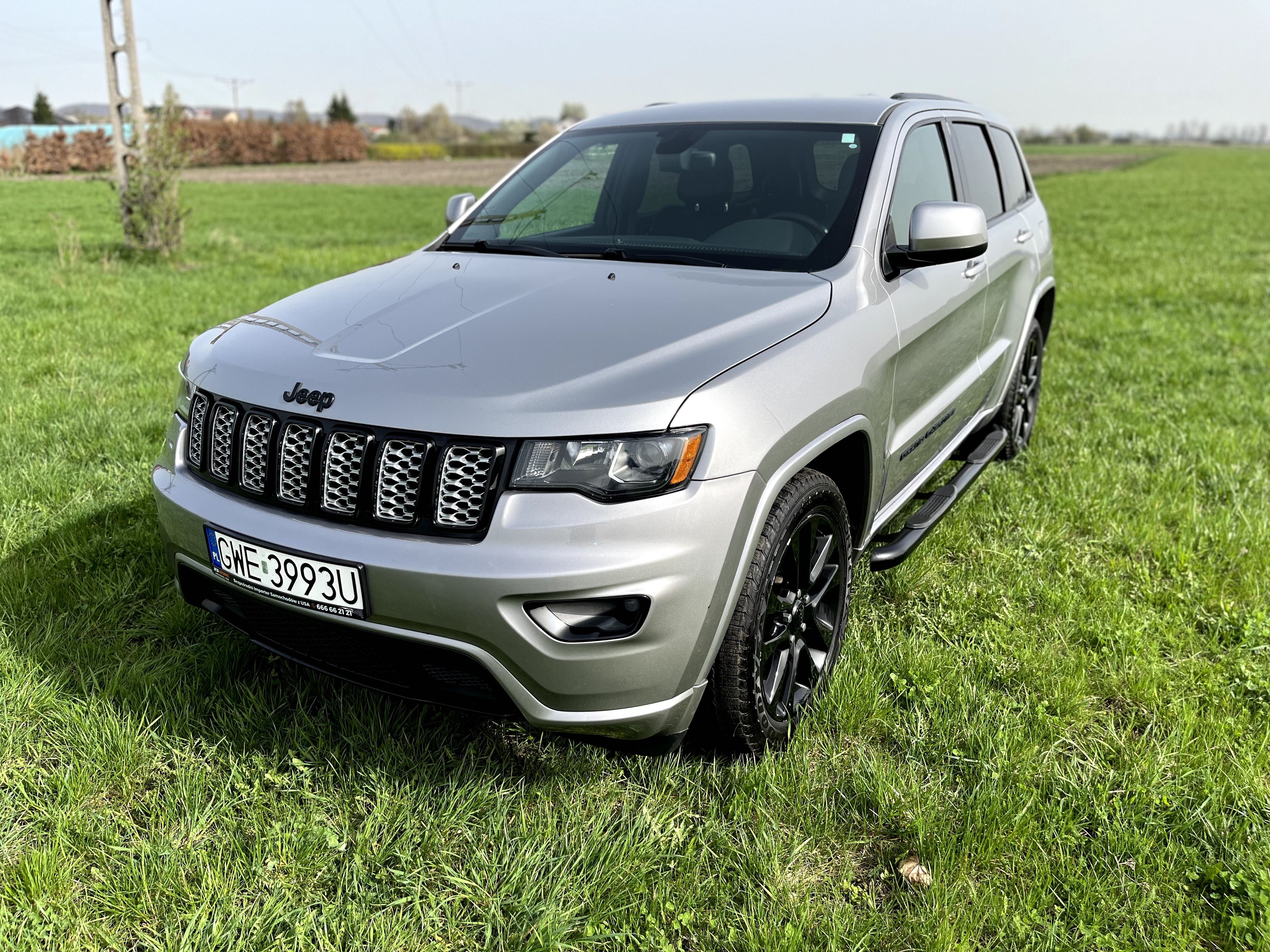 Jeep Grand Cherokee WK2  3.6 V6  
286KM 4x4 Altitude 2017r. FAK VAT