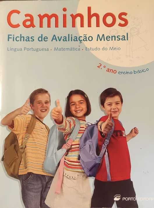 Caminhos - Fichas de Língua Portuguesa, Matemática, Estudo do Meio