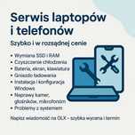 Naprawa i upgrade laptopów oraz telefonów — konsultacja online 30 zł