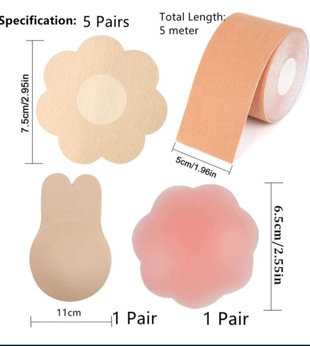 FIWOODELF Samoprzylepna taśma unosząca biust