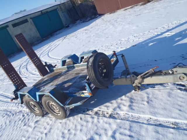Przyczepka do koparki 2 T