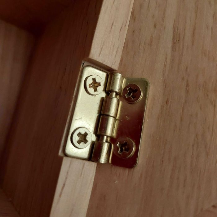 Drewniana skrzynka na herbatki  NOWA