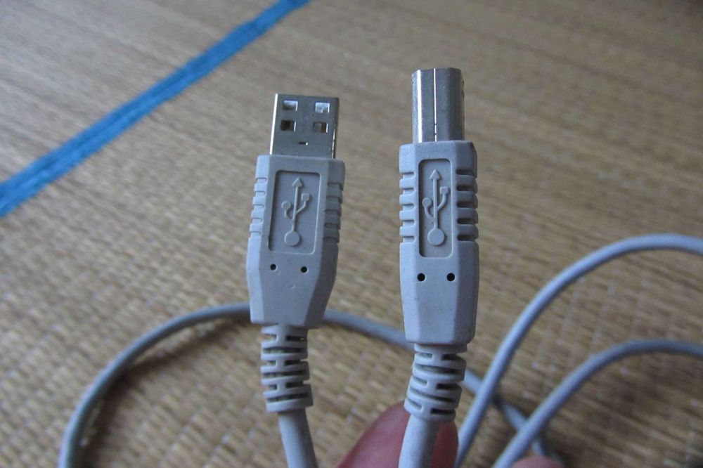 CABO USB 2.0 - 480 Mbit/s CINZENTO