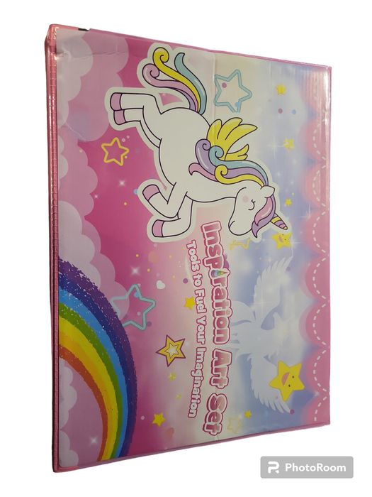 Zestaw plastyczny dla dziewczynki 208 elementów