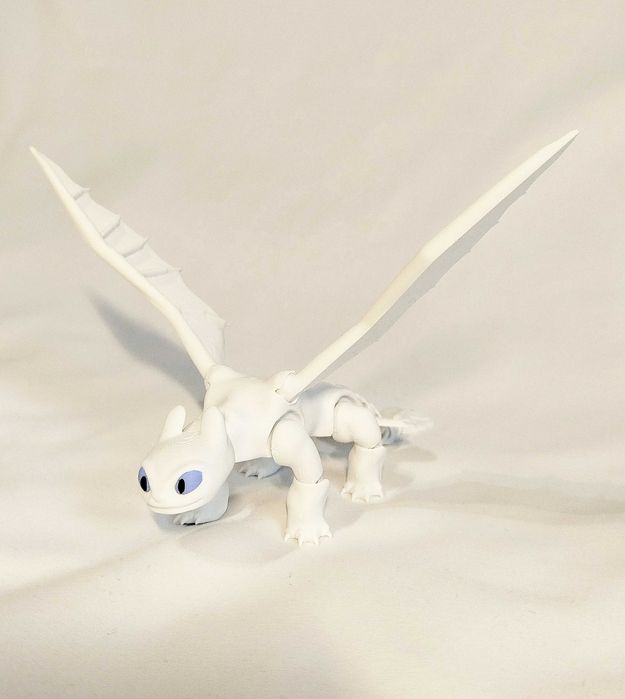 Jak wytresować smoka Figurka 3D – Biała Furia Multivers3D