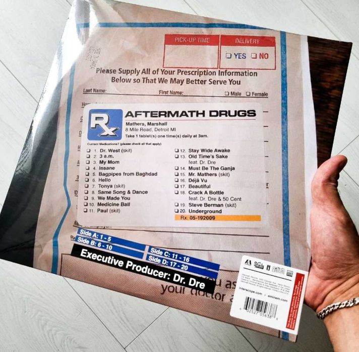 2LP платівки  Eminem - Relapse. Explicit