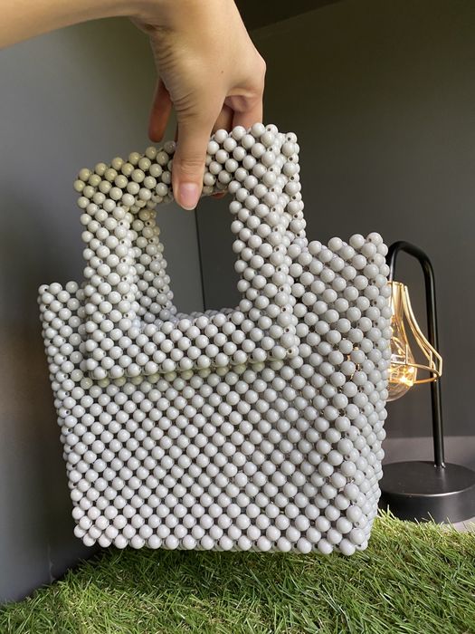 Сумка з бусин