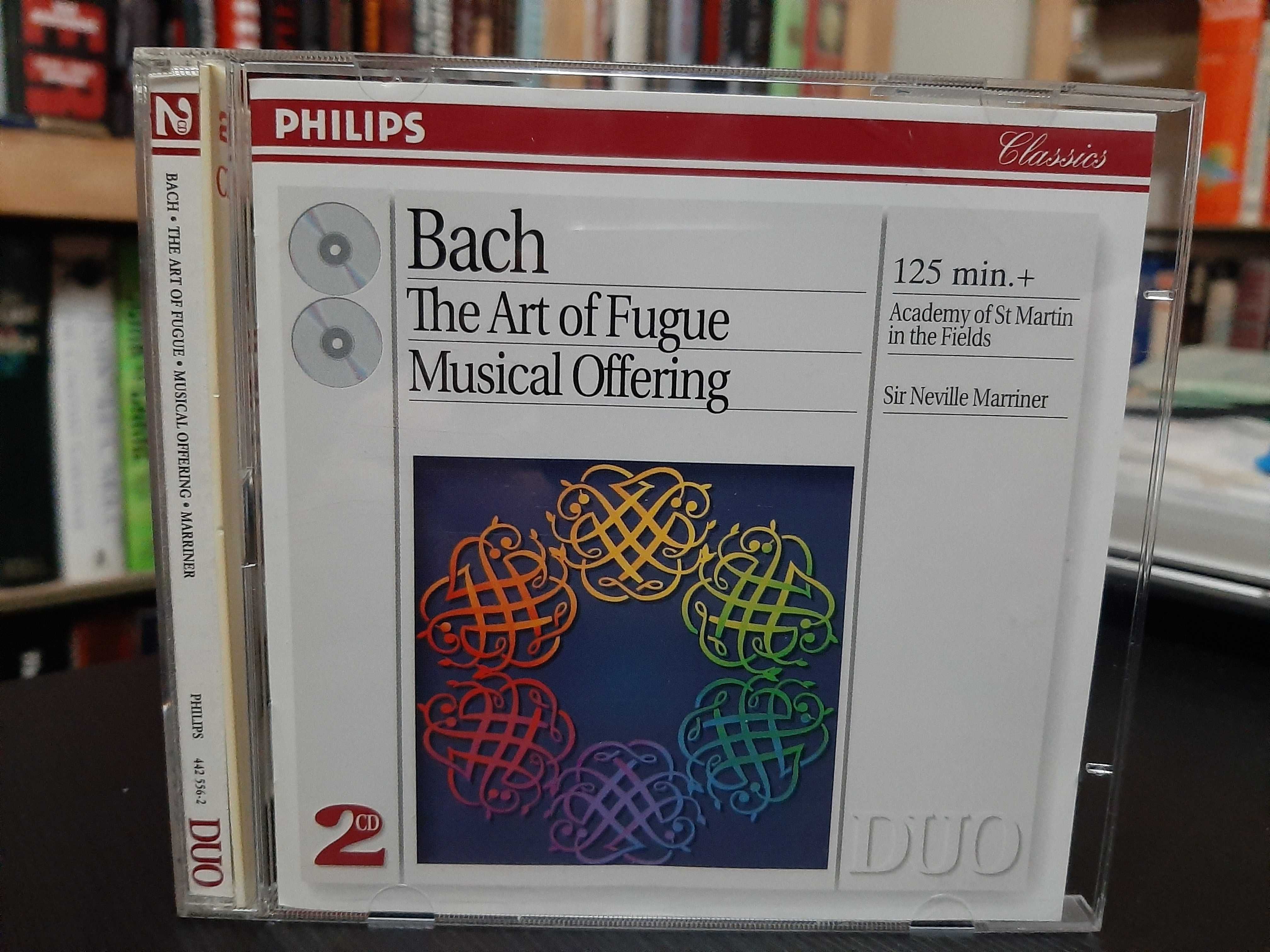 Bach – The Art of Fugue  + Musical Offering – Neville Marriner - 2 cds