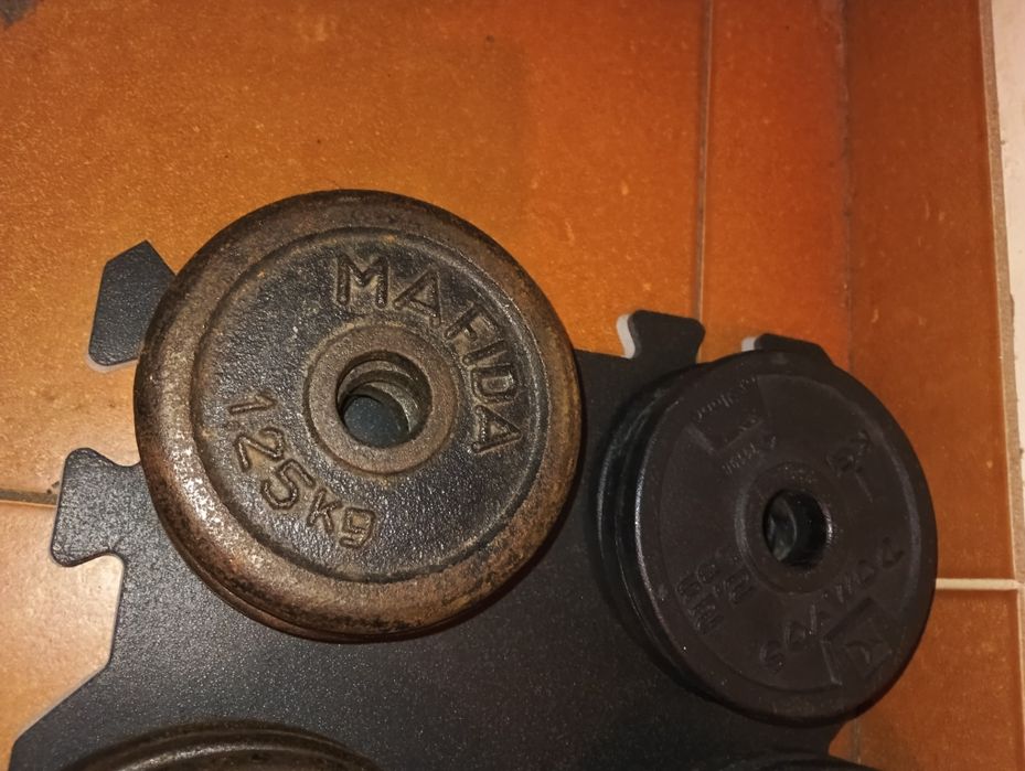 Obciążenia żeliwne całość jak na foto