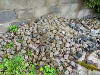 Kostka granitowa 6 do 8 cm Strzegom czarna i naturalna szara
