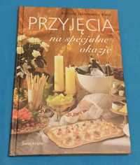 Książka PRZYJĘCIA na specjalne okazje