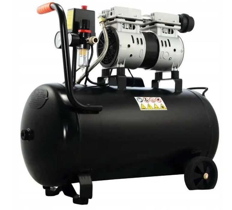 Компрессор Black безмасляный 50 л компресор безмасляний повітряний