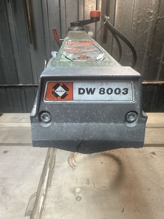 Duża piła radialna dewalt dw8003