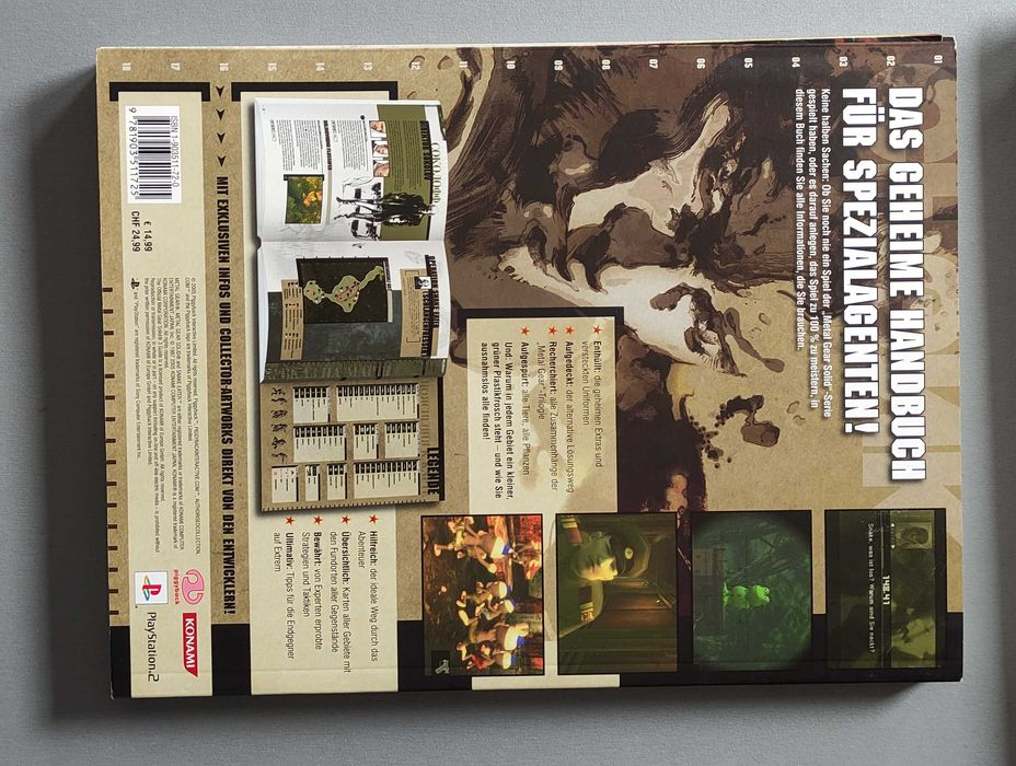 Metal Gear Solid 3 official strategy guide