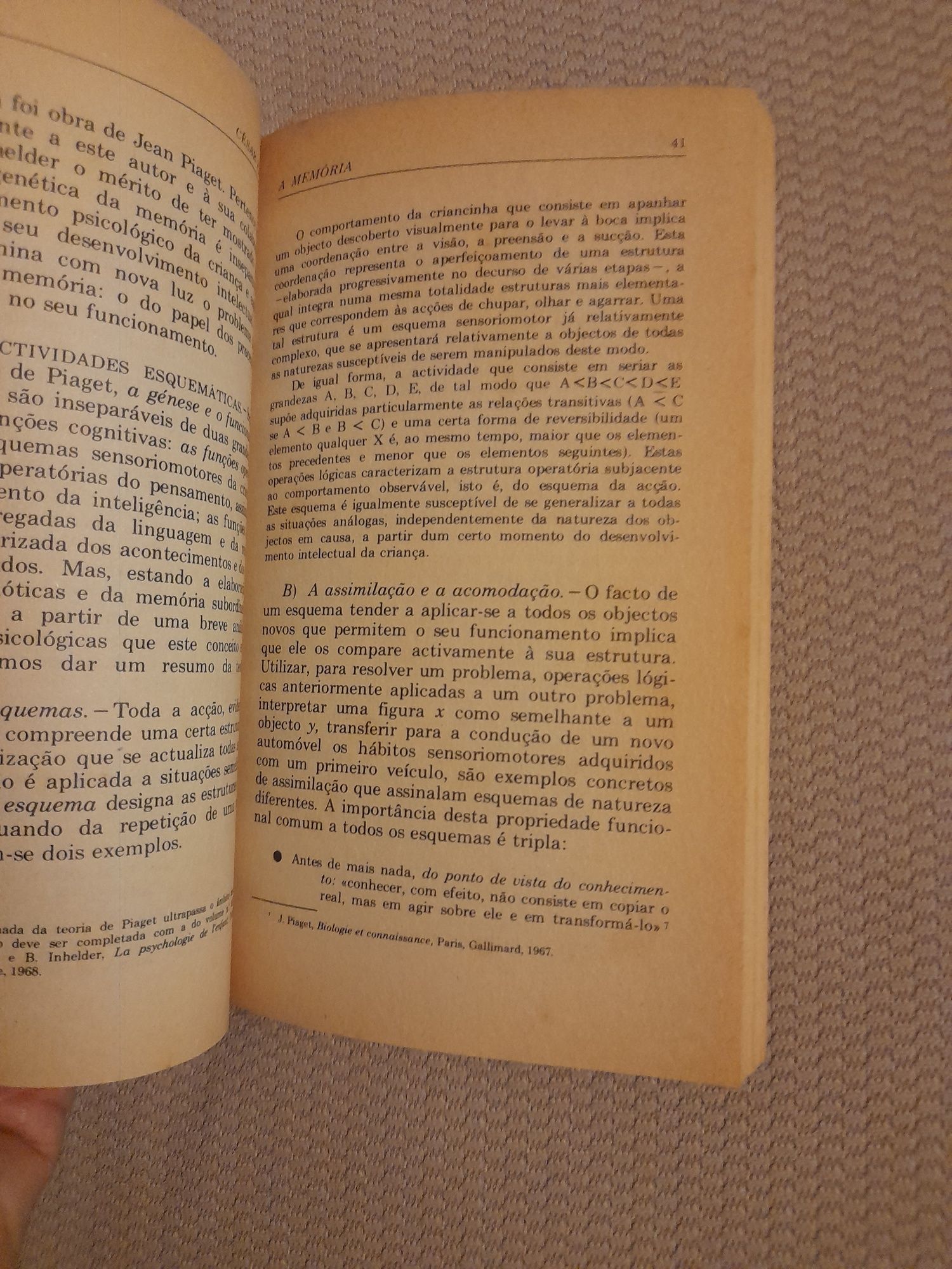 Livro "A memória"