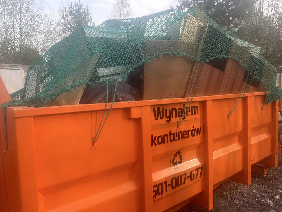 Wynajem kontenera na gruz smieci odpady pojemnosci 5/7/10/15/18/20m3