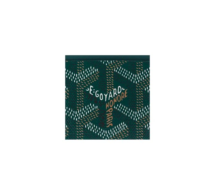 Porta cartões verde Goyard