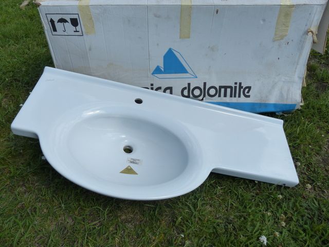 Umywalka CERAMICA DOLOMITE RIVIERA J079600, 120x54cm