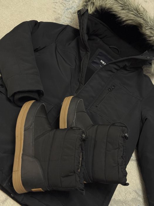 Парка и сапоги Next